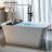 59'' x 30'' Freestanding Soaking Plastic / Acrylic Bathtub