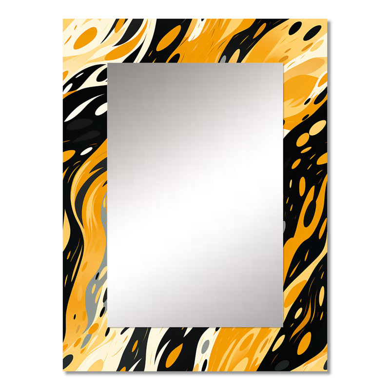 Reproduction de guépard jaune et noir Dawley, 32 po x 24 po