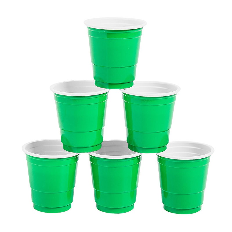 Ghassan 1oz. Shot Glass / Shooter Set, Green