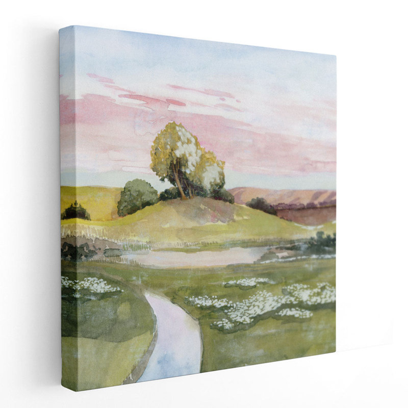 Eastern Light I - reproduction d'art sur toile, H 20 po x l 20 po