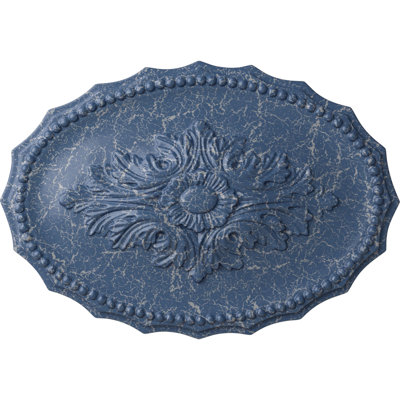 Médaillon de plafond Oxford Endurathane, l 16 7/8 po x H 11 3/4 po x P 1 1/2 po