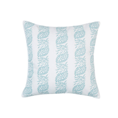 Michael Penny Floral Cotton Throw Pillow