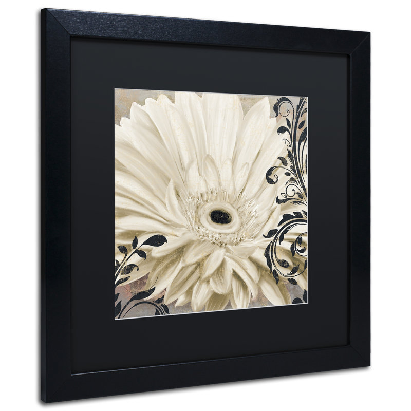 «Winter White I» par Jadaya, reproduction d'art encadrée, Noir, H 16 po x l 16 po x P 0,5 po