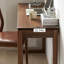 Console brune de style chinois simple-524183314