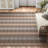 Rafael Geometric Flatweave Black/Natural Area Rug-1276906919