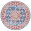 Tapis oriental bleu / rouille Deblois-1875545261