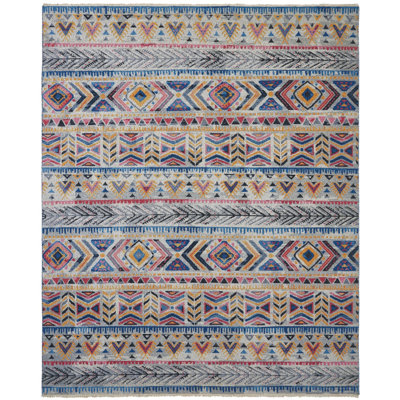 Zahara Hand Knotted Wool Area Rug