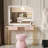 Rectangle Crystal Led Makeup Mirror