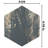 Gaugin Hex 9" x 10" Porcelain Wood Look Wall & Floor Tile