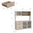 Zelpha 68.5 " H Kitchen Pantry-566217545