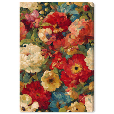 Art de paysage floral sur toile Garden Tapestries II par Art Remedy