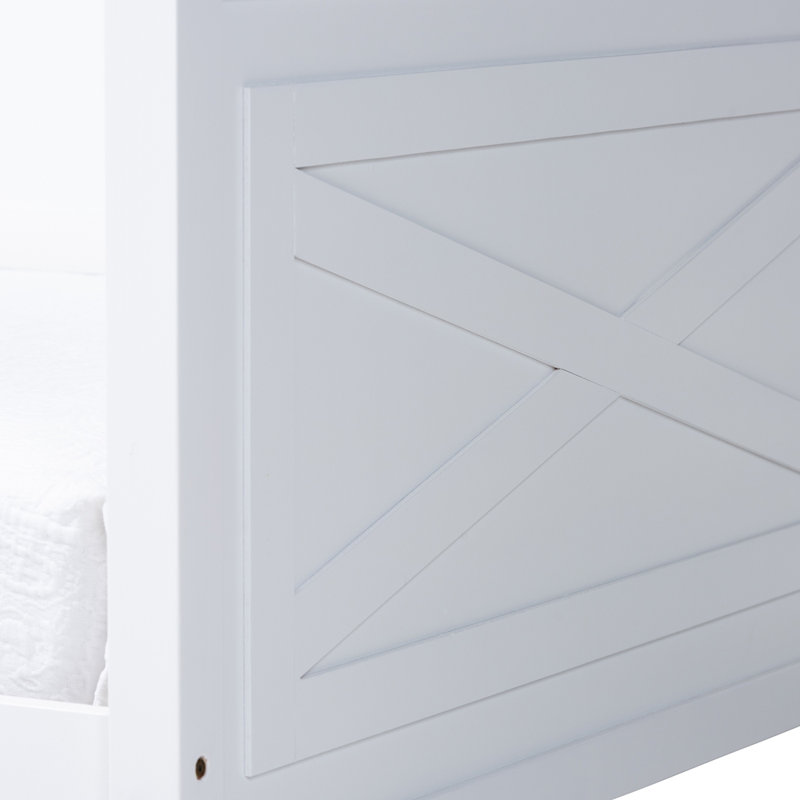 Lit de jour simple Loudonville, Blanc