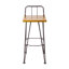 Tabouret en bois et métal DENALI INDUSTIAL