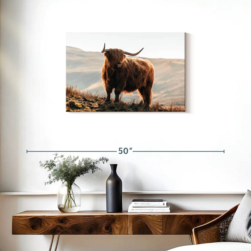 Brampt Isle of Skye Highland Cow, H 20 po x l 30 po