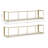 Cazeau 2 Piece Floating Shelf