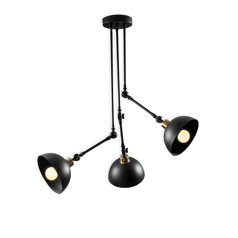 Lustre 3 lumières en métal