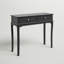 Durable Rustic 35.5'' Console Table – Solid Wood with 2 Drawers & Open Shelf for Baskets and Décor-1646620275