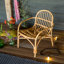 Mina 43cm H Slat Back Arm Chair-15635607