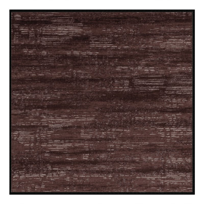 Machine Washable Abstract Brown Area Rug