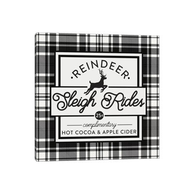 Plaid Holidays III - Print on Canvas