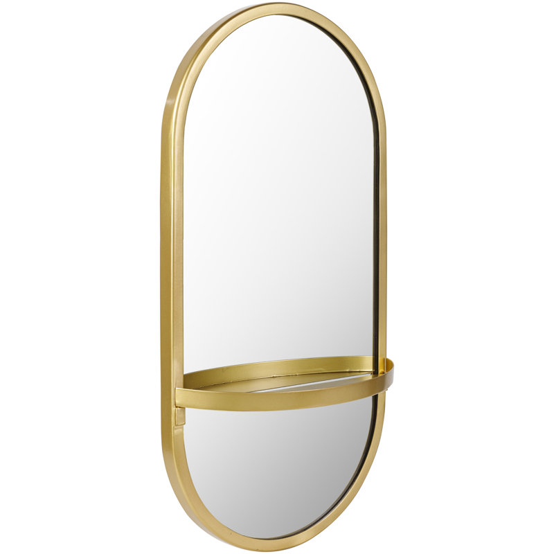 Hiplita Metal Flat Wall Mirror