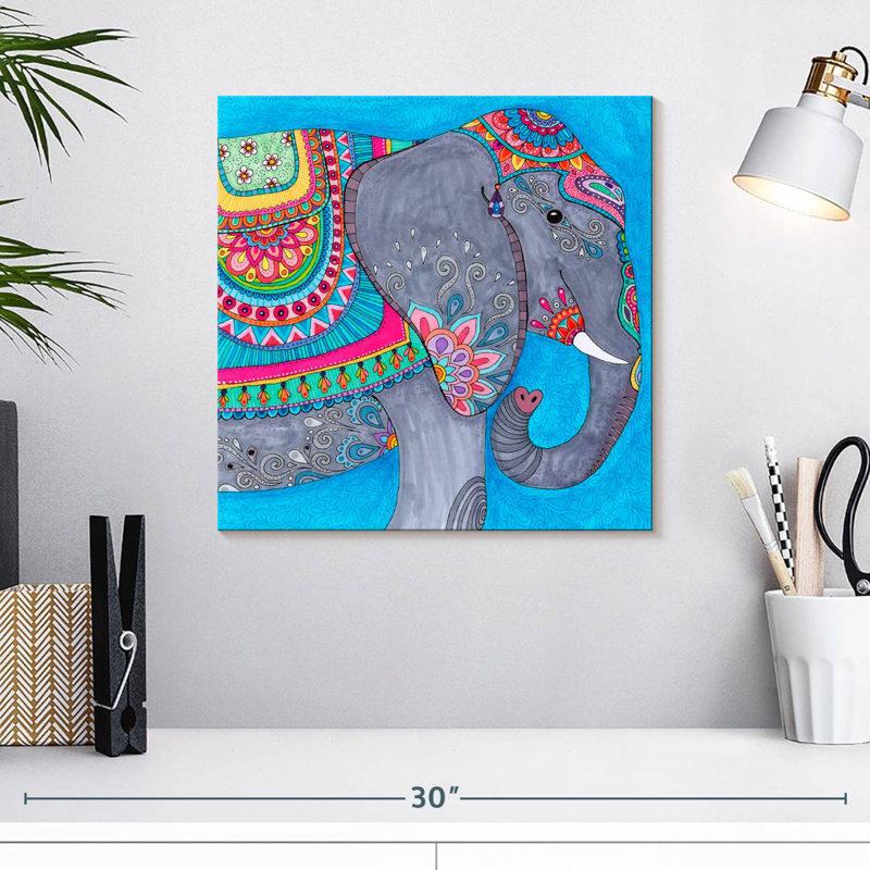 Brampt Jungle Safari couleur III, H 16 po x l 16 po