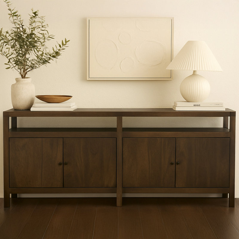 Buffet Windsor brun foncé