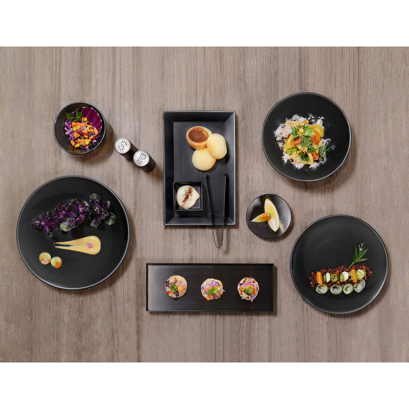 Desserte condiment Spiral, Blanc brillant