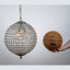  Lustre globe en bronze antique Jaemir-1825839139