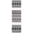 Stimpson Striped Handmade Flatweave Wool/Cotton Ivory/Black Area Rug-1333846525