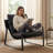 Gerani Faux Leather Armchair-1895217949