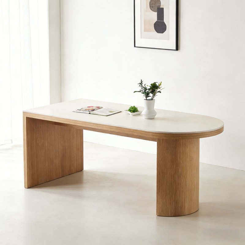 Table de salle à manger de luxe moderne, simple et légère
