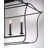6 - Light Dimmable Lantern Geometric Chandelier-240241649