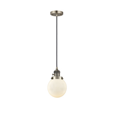 Luminaire suspendu sphère 1 lumière Lorri