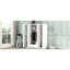 Armoire moderne 4 portes blanche avec 1 tiroir - choix de chambre à coucher pour une utilisation pratique