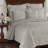 Historic Charleston King Charles Lightweight Cotton Matelasse Quilted Coverlet, Queen, Grey -29535154-29535159