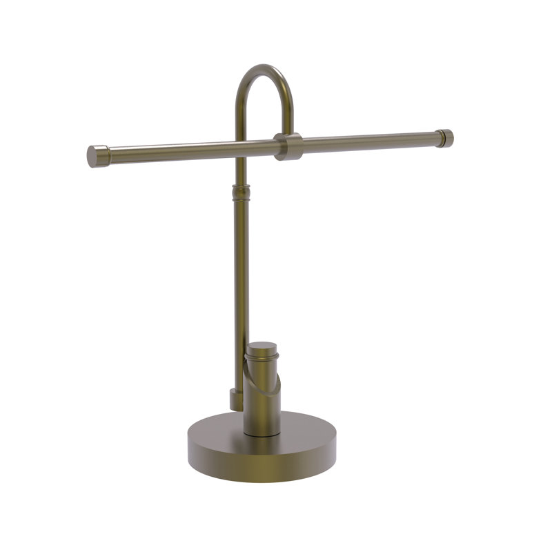 Porte-serviettes 2 accoudoirs de table guest Marnell, Laiton antique