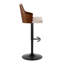 Tabouret pivotant à hauteur réglable Lakyia-90988310