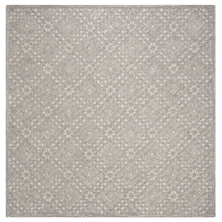 Saranac Trace Hand Tufted Wool Geometric Rug
