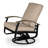 Askar Swivel Powder Coated Aluminum Outdoor Lounge Chair-19643655-19643679-19643688