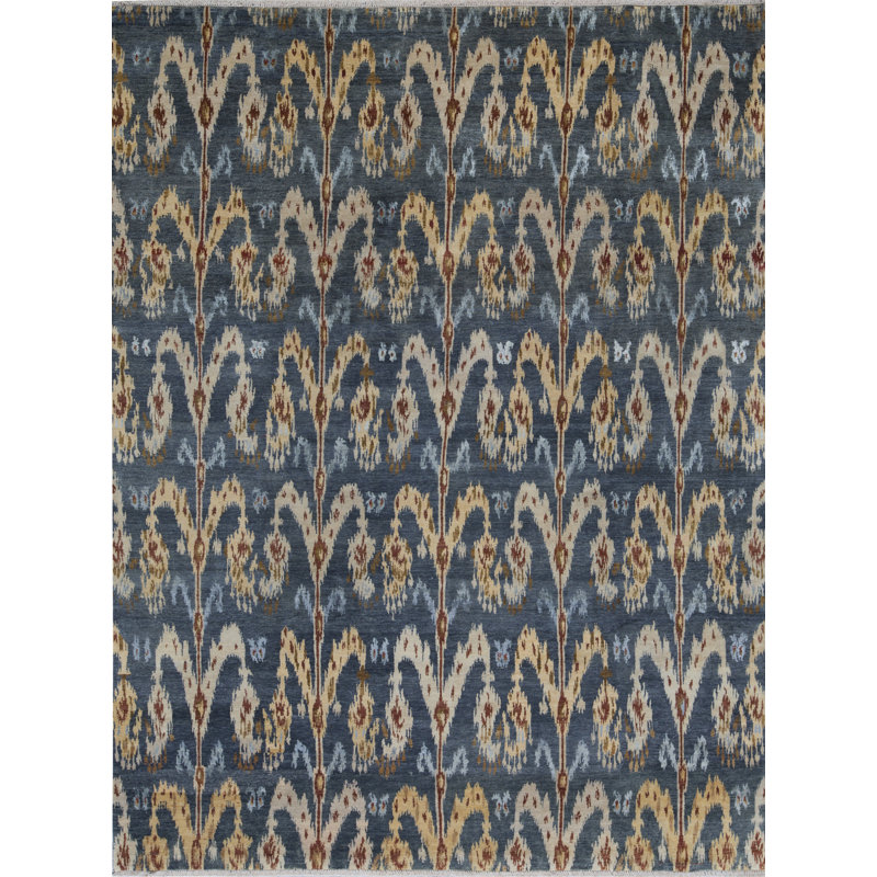 Ikat One-of-a-Kind 8'11" X 11'7" Area Rug