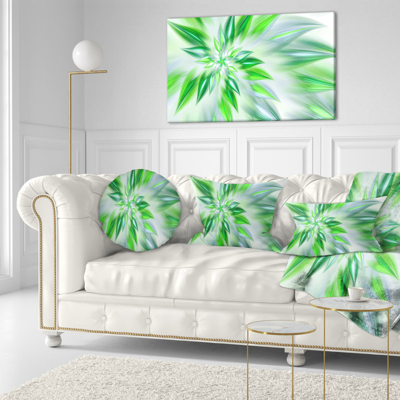 Coussin lombaire floral exotiques de pétales