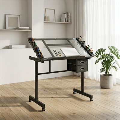 Table à dessin réglable