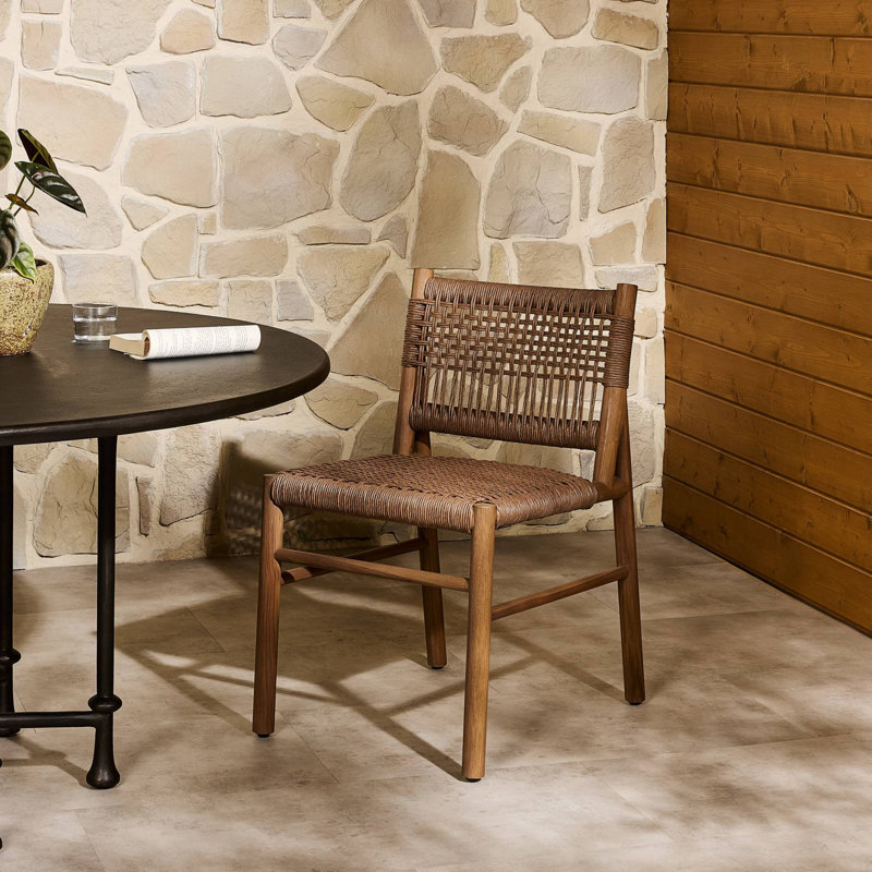 Outdoor Teak Dining Side Chair
