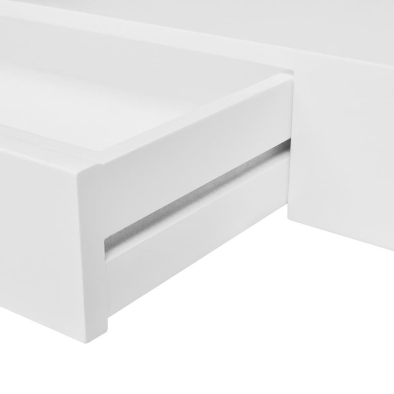 2 Piece Floating Shelf, 8 cm H x 80 cm W x 25 cmD