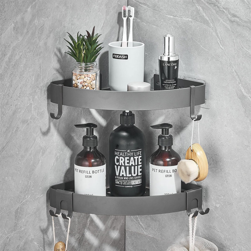 Marliss Half-circle Accent Shelf