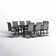 Alyah Rectangular 8 - Person 84'' Long Dining Set