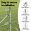 Galvanised Steel Border Fencing-422692895-422692882