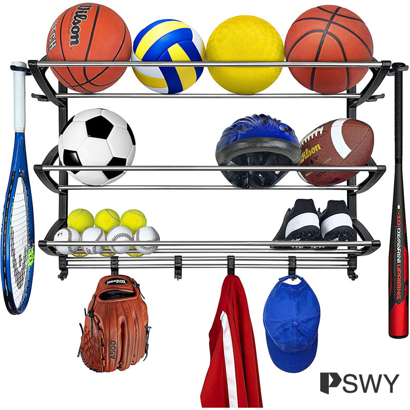 Support de sport en acier multi-usage autoportant