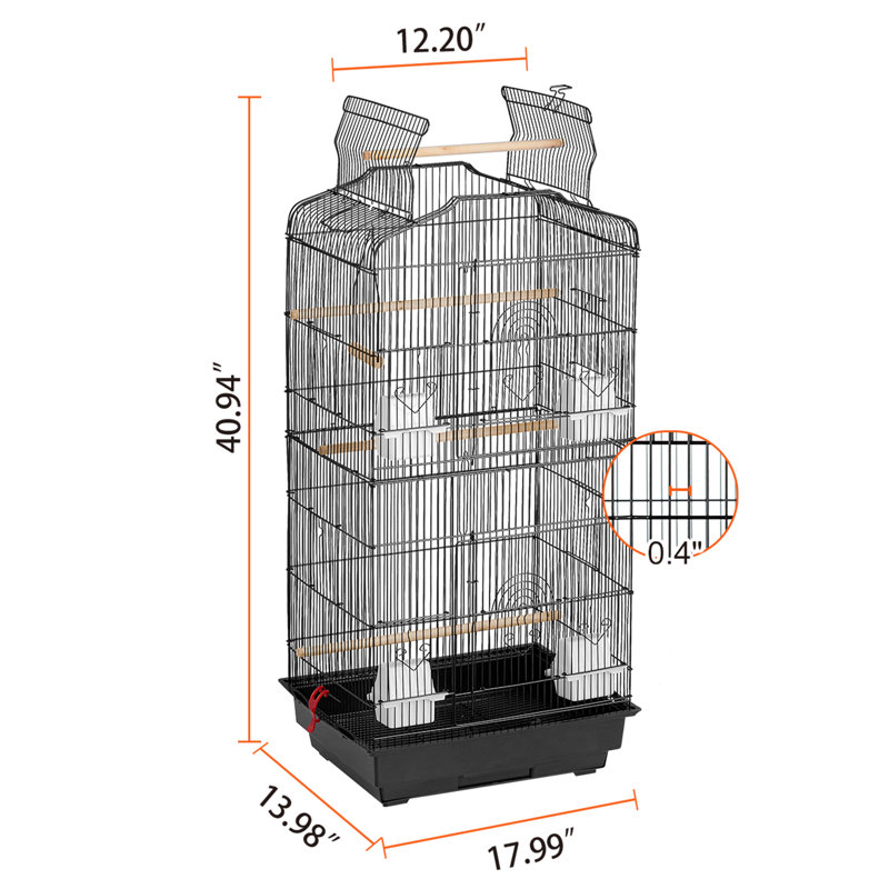 104cm Table Top Bird Cage with Stand